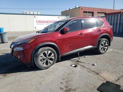 Salvage cars for sale at Anthony, TX auction: 2021 Nissan Rogue SV