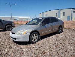 Honda Vehiculos salvage en venta: 2003 Honda Accord EX