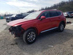 Salvage cars for sale at West Mifflin, PA auction: 2020 Hyundai Santa FE SEL
