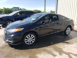 Salvage cars for sale from Copart Apopka, FL: 2014 Honda Civic LX