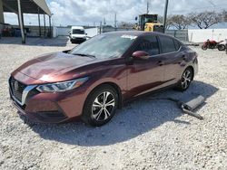 Salvage cars for sale at Homestead, FL auction: 2021 Nissan Sentra SV