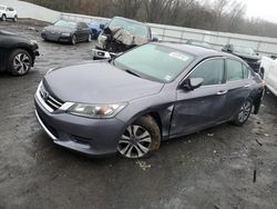 Salvage cars for sale at Windsor, NJ auction: 2015 Honda Accord LX
