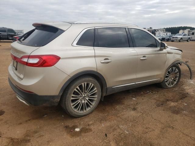 2017 Lincoln MKX Reserve