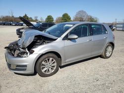 Volkswagen Golf salvage cars for sale: 2015 Volkswagen Golf