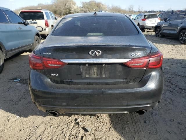 2018 Infiniti Q50 Luxe