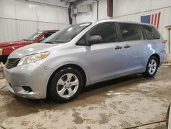 Vehiculos salvage en venta de Copart Franklin, WI: 2013 Toyota Sienna