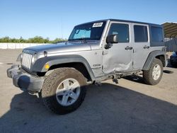 Salvage cars for sale from Copart Fresno, CA: 2016 Jeep Wrangler Unlimited Sport