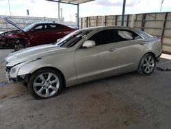 Salvage cars for sale from Copart Anthony, TX: 2016 Cadillac ATS Luxury