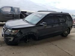 Ford Explorer salvage cars for sale: 2017 Ford Explorer Sport