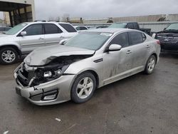 Salvage cars for sale at Kansas City, KS auction: 2014 KIA Optima LX