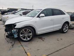 Salvage cars for sale at Grand Prairie, TX auction: 2016 Audi Q3 Prestige