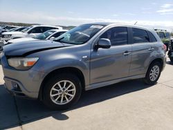 Salvage cars for sale from Copart Grand Prairie, TX: 2011 Mitsubishi Outlander Sport ES