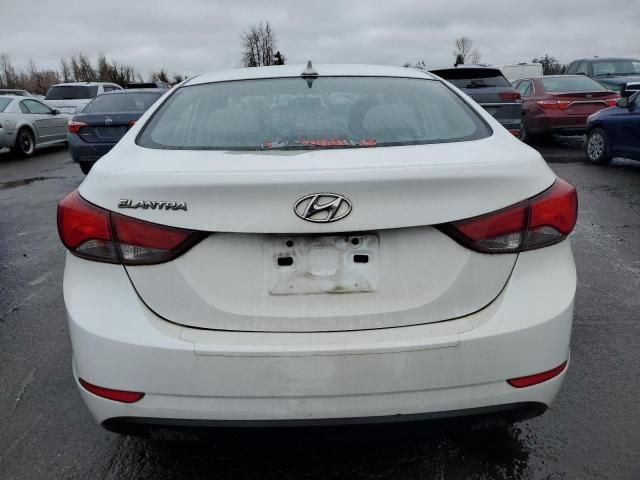 2016 Hyundai Elantra SE