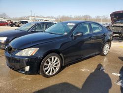 Salvage cars for sale from Copart Louisville, KY: 2006 Lexus IS 250