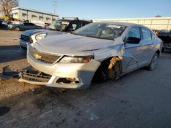 Chevrolet salvage cars for sale: 2015 Chevrolet Impala LS