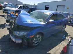 Honda Civic LX salvage cars for sale: 2018 Honda Civic LX