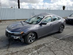 Salvage cars for sale from Copart Van Nuys, CA: 2022 Honda Insight EX
