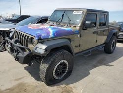 Salvage cars for sale at Grand Prairie, TX auction: 2020 Jeep Gladiator Sport