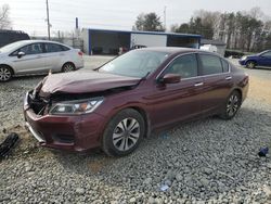 Vehiculos salvage en venta de Copart Mebane, NC: 2013 Honda Accord LX