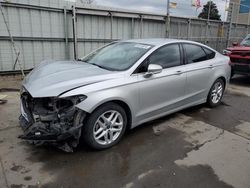 Ford salvage cars for sale: 2015 Ford Fusion SE