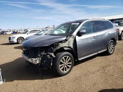 Salvage cars for sale at Brighton, CO auction: 2016 Nissan Pathfinder S