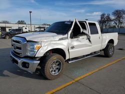 Salvage trucks for sale at Sacramento, CA auction: 2012 Ford F350 Super Duty