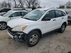 Salvage cars for sale at Bridgeton, MO auction: 2008 Honda CR-V LX