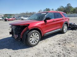 Salvage cars for sale from Copart Memphis, TN: 2022 Ford Explorer Limited