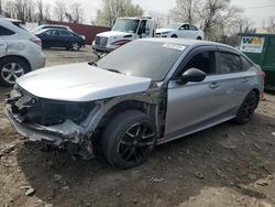 Honda salvage cars for sale: 2022 Honda Civic Sport