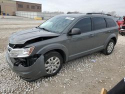 Salvage cars for sale from Copart Kansas City, KS: 2020 Dodge Journey SE