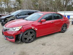 Salvage cars for sale from Copart Austell, GA: 2017 Honda Accord Sport