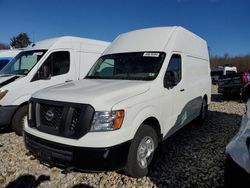 Nissan NV 2500 S salvage cars for sale: 2016 Nissan NV 2500 S