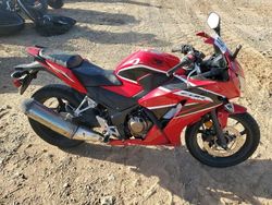 Honda CBR Cycle salvage cars for sale: 2019 Honda CBR300 R