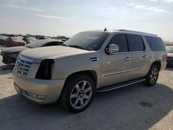 Salvage cars for sale at San Antonio, TX auction: 2007 Cadillac Escalade ESV