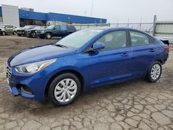 Hyundai Accent salvage cars for sale: 2021 Hyundai Accent SE