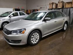 Salvage cars for sale from Copart Elgin, IL: 2014 Volkswagen Passat S