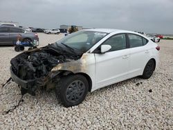 Salvage cars for sale at Temple, TX auction: 2018 Hyundai Elantra SE