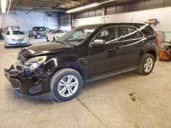 Salvage cars for sale at Wheeling, IL auction: 2016 Chevrolet Equinox LS