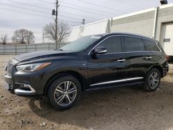 Salvage cars for sale from Copart Blaine, MN: 2020 Infiniti QX60 Luxe