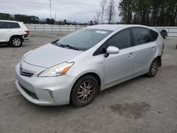 Salvage cars for sale at Dunn, NC auction: 2014 Toyota Prius V