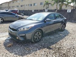 Salvage cars for sale at Opa Locka, FL auction: 2021 KIA Forte FE