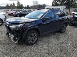 Vehiculos salvage en venta de Copart Graham, WA: 2022 Toyota Rav4 XLE Premium