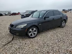 BMW 528 i salvage cars for sale: 2008 BMW 528 I