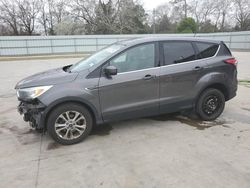 Salvage cars for sale at Augusta, GA auction: 2017 Ford Escape SE