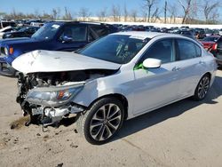 Salvage cars for sale from Copart Bridgeton, MO: 2015 Honda Accord Sport