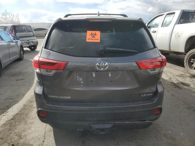 2019 Toyota Highlander LE