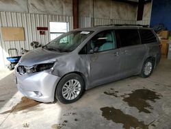 Toyota Sienna XLE salvage cars for sale: 2017 Toyota Sienna XLE