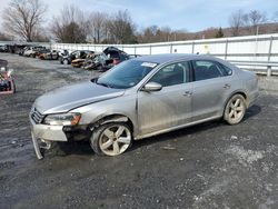 Salvage cars for sale at Grantville, PA auction: 2012 Volkswagen Passat SE