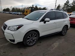 Salvage cars for sale from Copart Denver, CO: 2018 Subaru Forester 2.0XT Premium