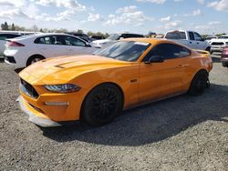 Salvage cars for sale from Copart Antelope, CA: 2019 Ford Mustang GT